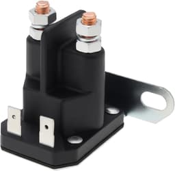 SnelShoppen - 12V Startmagnetisch Schakelaar Voor Grasmaaier, 4 Aansluitingen, Duurzaam Metaal, Compatibel met 1873611 en 725-04439, Voor Quads en Tui — thumbnail 1
