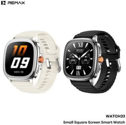 Remax WATCH33 - Smartwatch - AMOLED - IP68 - Vierkant scherm - Zilver — thumbnail 4