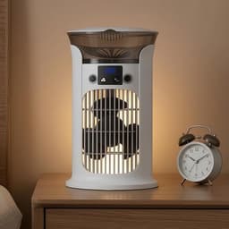 Draagbare airconditioner - 4-in-1 luchtkoeler - groen — thumbnail 2