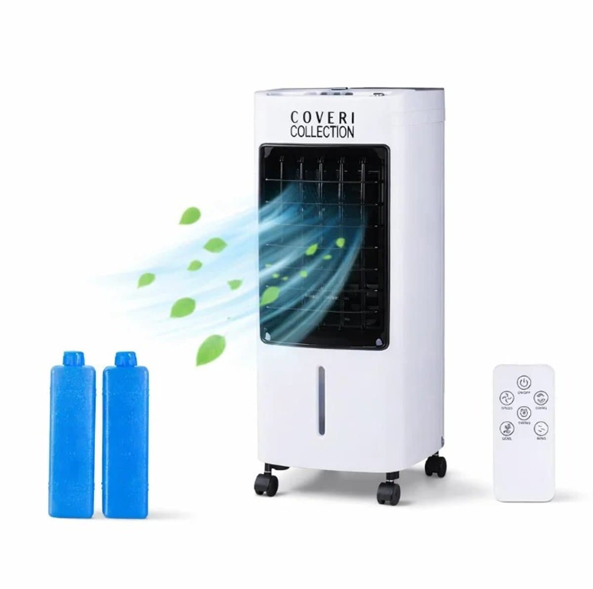 Innovastore Draagbare waterluchtkoeler - Luchtkoeler - Mobiele koeler - Luchtbevochtiger - Luchtnevelkoeler - Aircooler - Wit — afbeelding 1