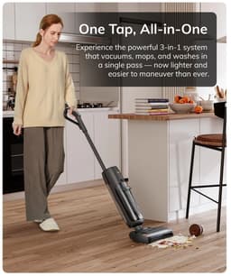 HomeGoodies ILIFE W90 Pro Draadloze Vloerwasser 3-in-1 – Stofzuigen, Dweilen & Wassen in Één Beweging – 7000Pa & Zelfreinigend – Voor Elke Harde Vloer — thumbnail 4