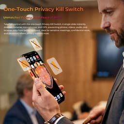 Robuuste smartphone - OUKITEL WP500 Ultra - 6,78'' FHD+ scherm - 32GB RAM - 1TB ROM - 10000 mAh 45W - 5G Dual SIM - warmtebeeldcamera - NFC GPS 2026 nieuw - Zwart — thumbnail 4