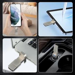 USB-C Stick - Externe SSD - Snelle Data Overdracht - 2-in-1 Type C en A - 512 GB - Zilver — thumbnail 3