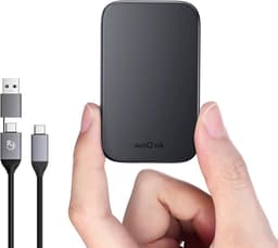 Externe SSD - Opslagstation - Bestanden Opslaan - Hoge Snelheid - 1 TB - Zwart — thumbnail 1