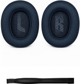 Set Oorkussens voor JBL Koptelefoon - Live 660NC Oorkussen - E65BT - Kunstleer met Traagschuim - Blauw — thumbnail 1