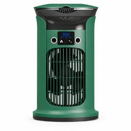Mobiele airco - 4-in-1 Luchtkoeler - Mini airconditioner met 880ml watertank - Draagbare aircooler voor slaapkamer & kantoor - Energieklasse A+ - Groen — thumbnail 1
