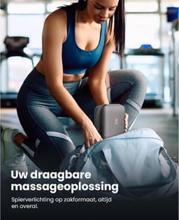 Mini Massagepistool - Draagbaar - Verwarmde Massagekop - Fluisterstil - Voor Atleten en Kantoorwerkers — thumbnail 4