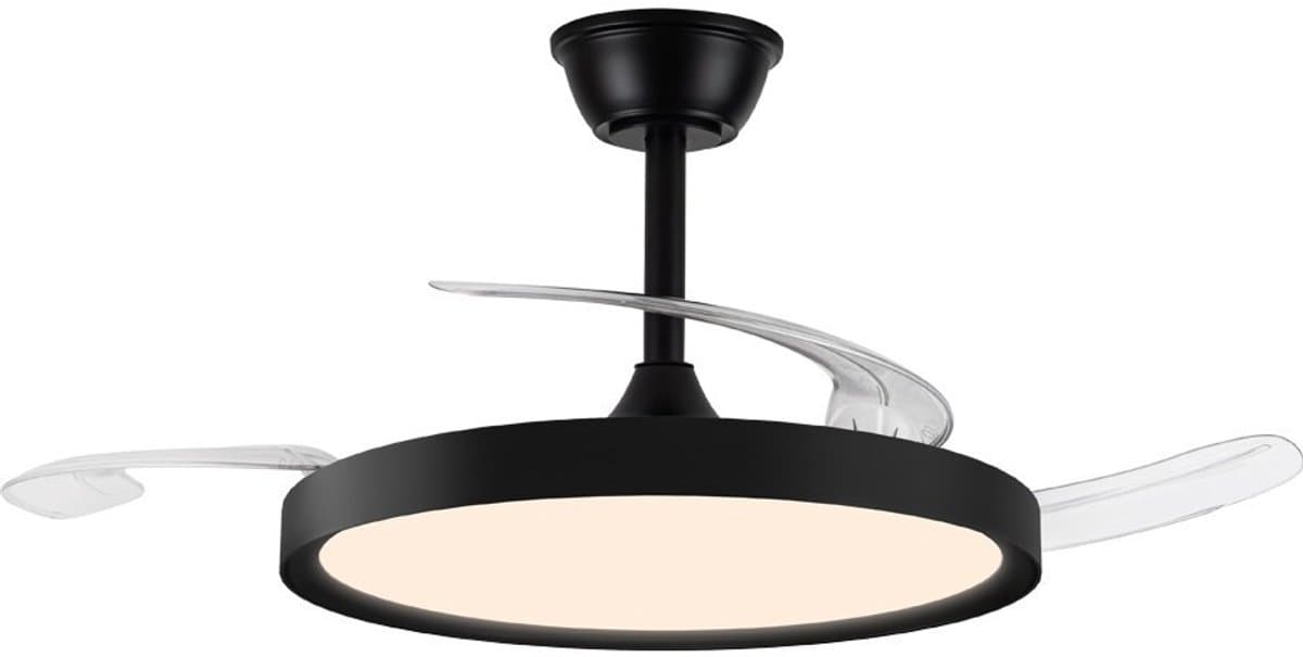 CristalRecord - Plafondventilator Polaris Ø 106 cm zwart — afbeelding 1