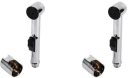 Shattaf, douchekop en toiletbidet, 2 stuks, draagbaar, verchroomd, ABS verchroomd, badkamer thuis — thumbnail 1