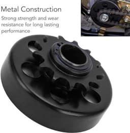 1 inch centrifugaalkoppeling met 13 tanden 2300 tpm 13 pk zware koppeling voor 40 41 420 kettingkarren, minifietskoppeling, gemaakt van metalen materialen met hoge hardheid met — thumbnail 2