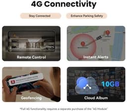 4K Dashcam – Autocamera – Rijcamera – Beveiligingscamera – DVR – Sony STARVIS Sensor – 5GHz WiFi Verbinding — thumbnail 5