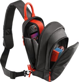 JSAUX Crossbody Sling Bag voor Nintendo Switch 2 / Steam Deck / ROG Ally - 4,5L - Waterbestendig - Zwart - BG0131 — thumbnail 1
