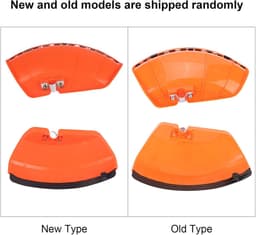 Maaiershoes 26mm/28mm - Rood kunststof - Beschermend schild - Houdt grasmaaier stofvrij - ShopVlot — thumbnail 4
