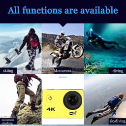 Helm Camera - Motor Camera - Veiligheid Vastleggen - G Sensor Bescherming - 1080p HD - Zwart — thumbnail 2