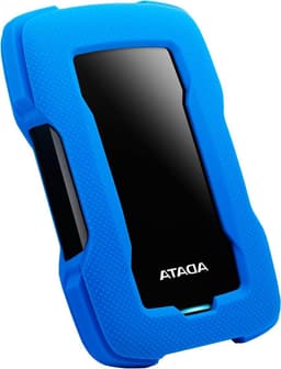 Externe Harde Schijf - Opslagapparaat Data - Gegevens Veilig Opslaan - Schokbestendige Behuizing - 2 TB Capaciteit - Blauw — thumbnail 1