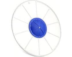 Mengkop Anti Splatter - Spatbescherming Mixer - Keuken schoonhouden - Brede compatibiliteit - 12 inch - Blauw