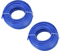 Grasmaaier Snoer - Trimmerlijn Nylon - Gazon Onderhoud - Geluidsarm Ontwerp - 4 mm - Blauw — thumbnail 2