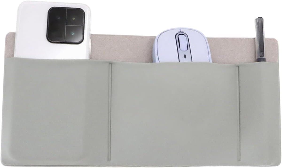 Externe Harde Schijf Houder - Reis Organizer Tas - Apparaten Organiseren - Duurzaam Stretchweefsel - 27 x 13 cm - Grijs — afbeelding 1