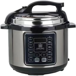 Elektrische Snelkookpan - Multicooker Stoofpan - Maaltijden Bereiden - 10-in-1 Functionaliteit - 6 Liter Capaciteit - RVS — thumbnail 1