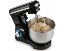 Keukenrobot - Mixer - Bakken en Koken - Krachtige 2000W Motor - 6.2L Kom - Zwart