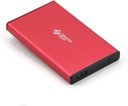 Externe Harde Schijf - Draagbare Opslag - Bestanden Opslaan - Supersnelle USB 3.0 - 160 GB - Rood — thumbnail 2