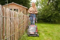 Elektrische Grasmaaier - Tuinmaaier - Gazon Onderhoud - Centrale Maaihoogte - 40 cm - Groen — thumbnail 5