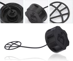 SnelShoppen - 2 Stuks Grasmaaier Tankdop voor 33CC 43CC 52CC CG430 CG520 BC430 BC520, Hoogwaardige Brandstofdeksel voor Chinese Bosmaaier en Grasmaaie — thumbnail 2