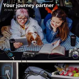 SnelShoppen - 180W Multi Socket Sigarettenaansteker Adapter 9-in-1 met 6 USB Poorten, PD 3.0 en QC3.0, LED Schakelaar, Ideaal voor Auto, GPS, Smartpho — thumbnail 4