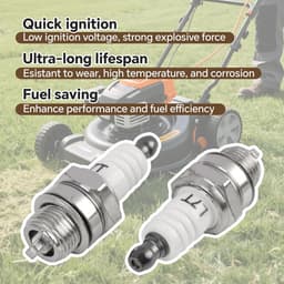 5 stuks Universele L7T ontstekingskerzen, voor grasmaaier, motorzagen en vrijsnijders, 2 takt motor ontstekingskerzen - ShopVlot — thumbnail 3