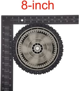 Grasmaaierwiel 8" - 2 Stuks - Compatibel met Craftsman/Huskee/Troy Bilt - Vervangend Wiel - Geschikt voor diverse modellen - Schokbestendig - Maaiwiel — thumbnail 2