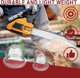 SnelShoppen - 10 Stuks Carburateur Eerste Gloeilamp Voor Grasmaaier & Bosmaaier, Starter Voor Benzine, Transparant, Hoogwaardige Accessoires, Geschikt — thumbnail 5