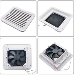 OmGoods - Dailygoody - Ventilator - Ventilatie - Waterdicht - Wit — thumbnail 1