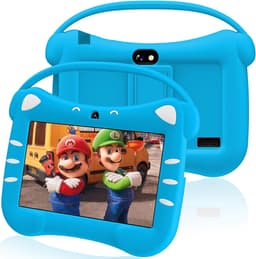 SnelShoppen - Kids Tablet 7 Inch Android voor Kinderen met WiFi, Bluetooth, Ouderlijk Toezicht, Dubbele Camera, 32GB ROM, Geschikt voor Kinderen van 3 — thumbnail 1