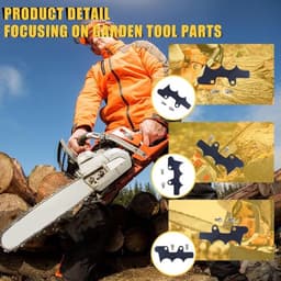 Bumper Spike Felling Kit met bevestigingsschroeven geschikt voor Husqvarna 136, 137, 141, 142, 36 en 41 kettingzagen als vervangingsonderdelen voor betere grip en veiligheid — thumbnail 2
