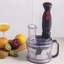 Karaca Pro-Multimax 6-in-1 Keukenmachine 2000W - Hakmolen, Blender en Mixer - 1,5L - Zwart — thumbnail 4