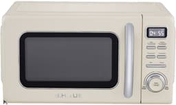 Swiss Haus® MW20 Magnetron Vrijstaand - 20L – 700W Digitale Solo Microgolfoven – Retro Microwave Vintage Design – Auto Cook & Ontdooifunctie – 11 Verwarmingsstanden - Beige — thumbnail 2