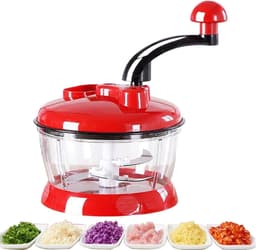 Keukenmachine Handmatig - Uienhakker Slahelicopter - Ingrediënten Hakken - Zonder Elektriciteit - 2 Liter - Niet gespecificeerd — thumbnail 1