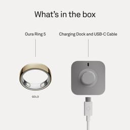 Oura Ring 5 Maat 11 Goud — thumbnail 5