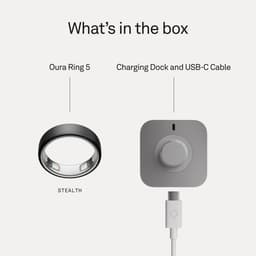 Oura Ring 5 Maat 12 Stealth — thumbnail 5
