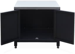 sweeek - Gasbarbecue met 4 branders om neer te zetten + buitenkeukenmodule van staal l80cm - grimaud — thumbnail 5