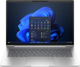 HP EliteBook 6 G1i 14 AI PC Intel Core Ultra 5 235U Laptop 35,6 cm (14") WUXGA 16 GB DDR5-SDRAM 512 GB SSD Wi-Fi 6E (802.11ax) Windows 11 Pro Zilver — thumbnail 1