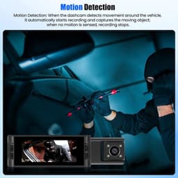 Autocamera - Rijrecorder - Veilig Rijden - Dubbele Lens - 3.16 Inch Display - Zwart — thumbnail 3