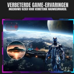 YOR® Gaming Monitor 240hz - Gaming Monitor - Zwart - ‎‎18cm x 71cm x 59cm — thumbnail 5
