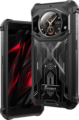 FOSSiBOT F101 Pro Robuuste Smartphone - Dual SIM - 8 GB RAM - 128 GB ROM - 10600mAh - 5,45 inch HD+ IPS Scherm - IP68 Waterdicht Telefoon - GPS,NFC,OTG -zwart — thumbnail 4