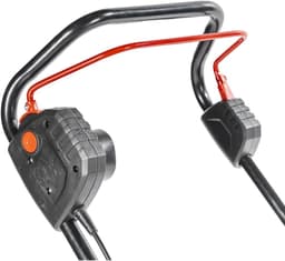 Elektrische Grasmaaier - Loopmaaier Duwmaaier - Gazon Onderhouden - Spatwaterdicht IPX4 - 32 cm Snijbreedte - Rood Zwart — thumbnail 4