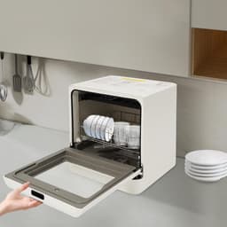 Mini Vaatwasser - Compact Afwasapparaat - Snel Servies Reinigen - Energiezuinig Laag Waterverbruik - 43 x 39 x 46 cm — thumbnail 4