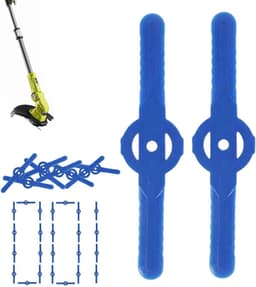 Grasmaaier Draadsnijder - Reserveonderdelen - Gazon Onderhoud - Universele Compatibiliteit - 100 Stuks - Blauw — thumbnail 1