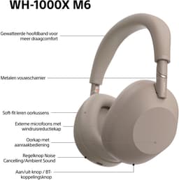 Sony WH1000XM6 Sandstone — thumbnail 5
