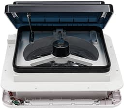 NordHaus Caravan Dakventilator 12V - RV Ventilator - Camper Dakraam Ventilator - Krachtige Luchtcirculatie - 280x280 mm Wit — thumbnail 4