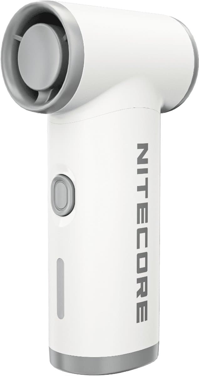 Nitecore NEF Nano Ventilator Oplaadbaar Frost White — afbeelding 1